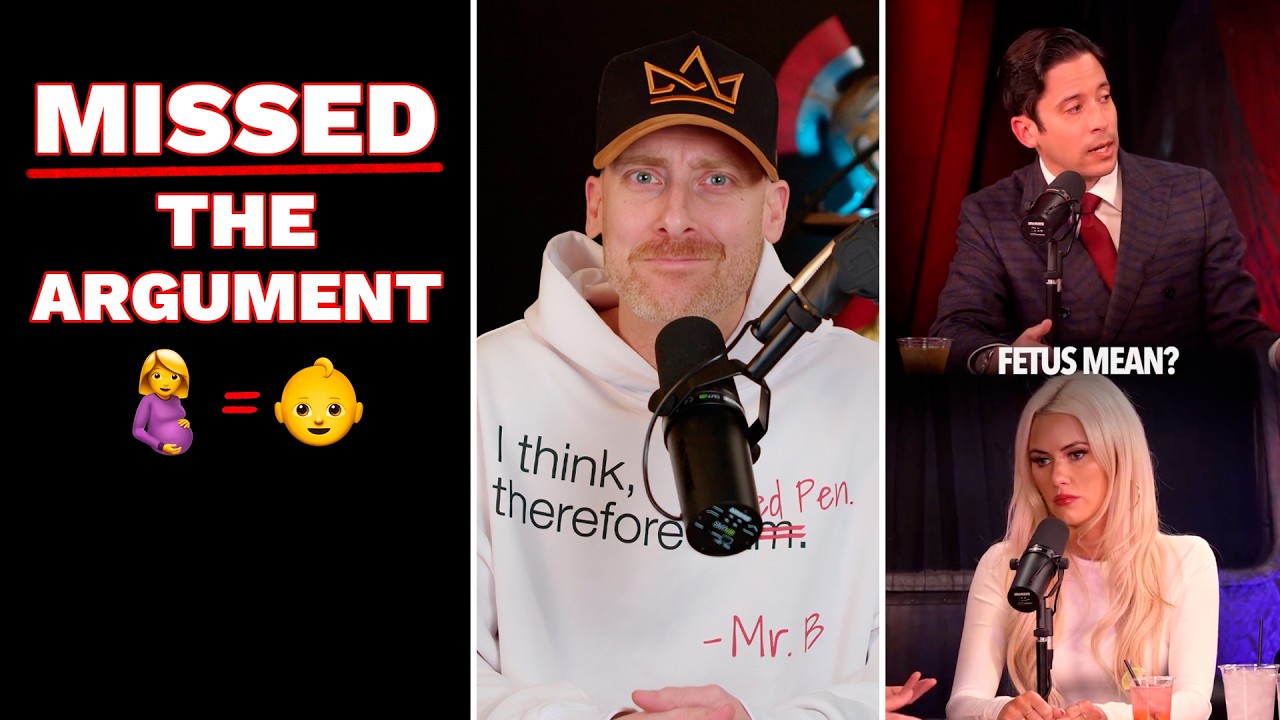 Сторонник абортов ПОЛНОСТЬЮ не понял сути дела.