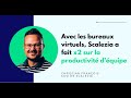 Christian franois  avec les bureaux virtuels scalezia a fait x2 sur la productivit dquipe