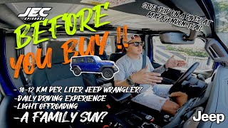 BEFORE YOU BUY!! - Jeep Wrangler 2022 Yay or Nay for a daily?? - Jec Episodes