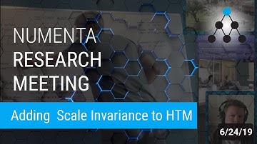 Teaser: Adding scale-invariance to HTM | Numenta Research Meeting