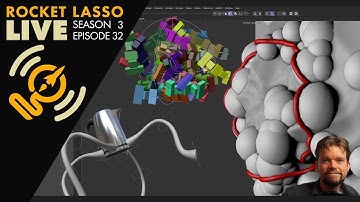 Rocket Lasso Live S3 Ep 32: Dynamic Fish, Noodle Arms, & Baking Materials