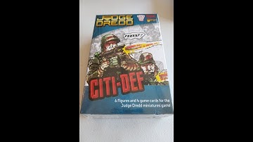 Judge Dredd: City-Def Unboxing