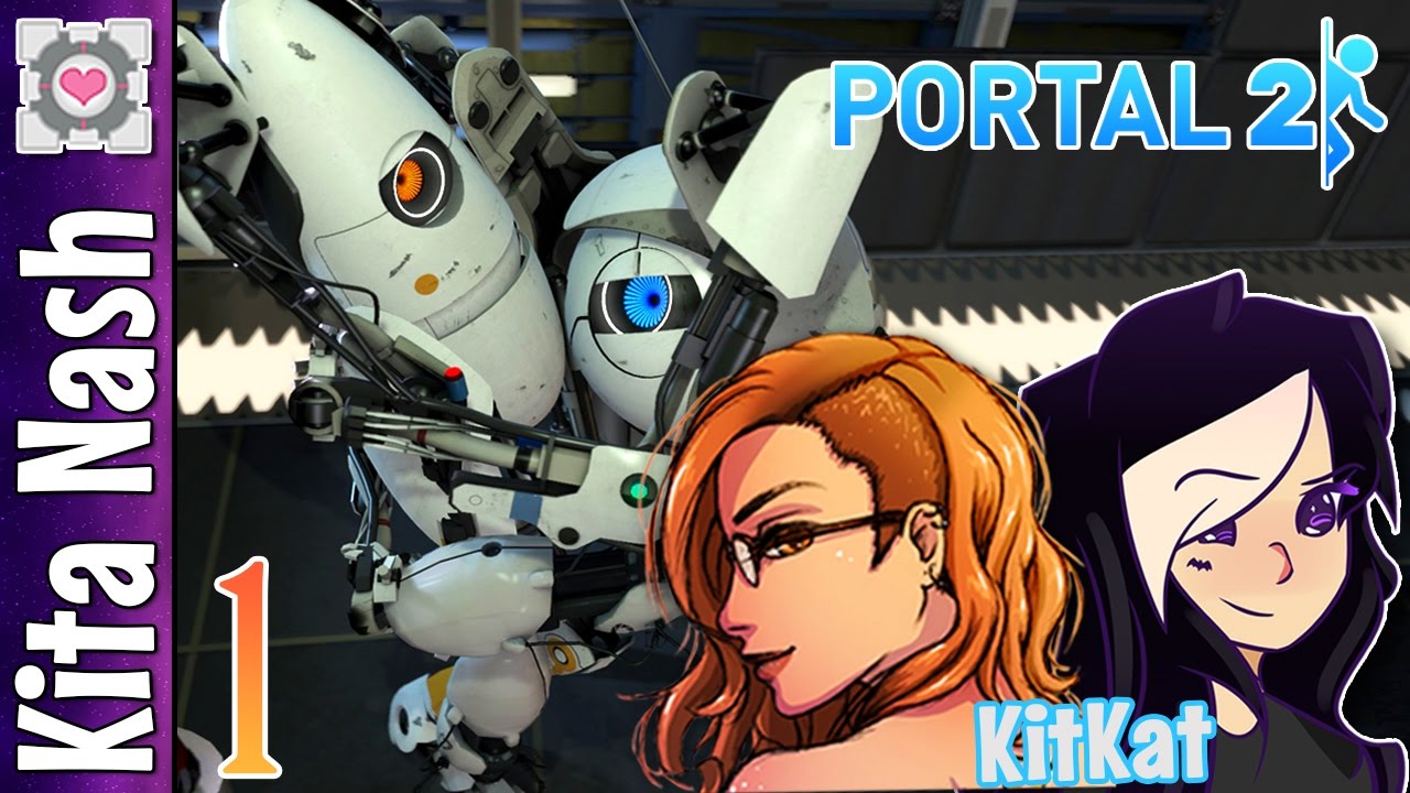 Portal 2 Co Op Gameplay THIS ISN T LEVEL 1 Part 1 Art Therapy Let s Play Walkthrough W Kat portal-2-co-op-gameplay-this-isn-t-level-1-part-1-art-therapy-let-s-play-walkthrough-w-kat