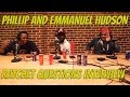 Emmanuel And Phillip Hudson Asking All Them Questions Ratchet Interview @emanhudson @phillnmyself