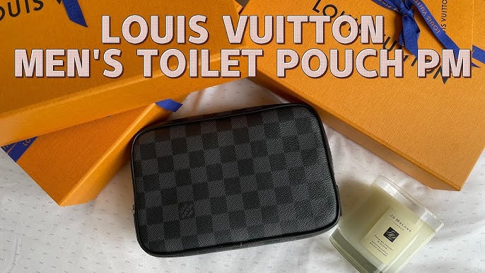 Louis Vuitton Toiletry Bag GM Unboxing, Size Comparison With The PM Size,  Wristlets