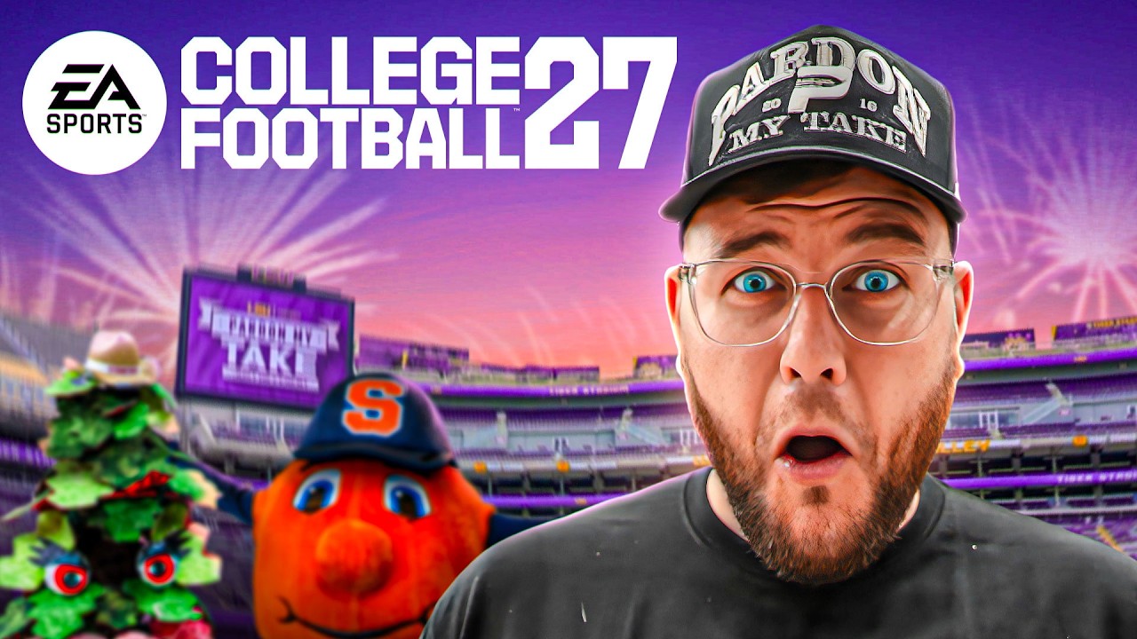 ZAC PLAYS MASCOT MODE IN EA SPORTS™ College Football 27