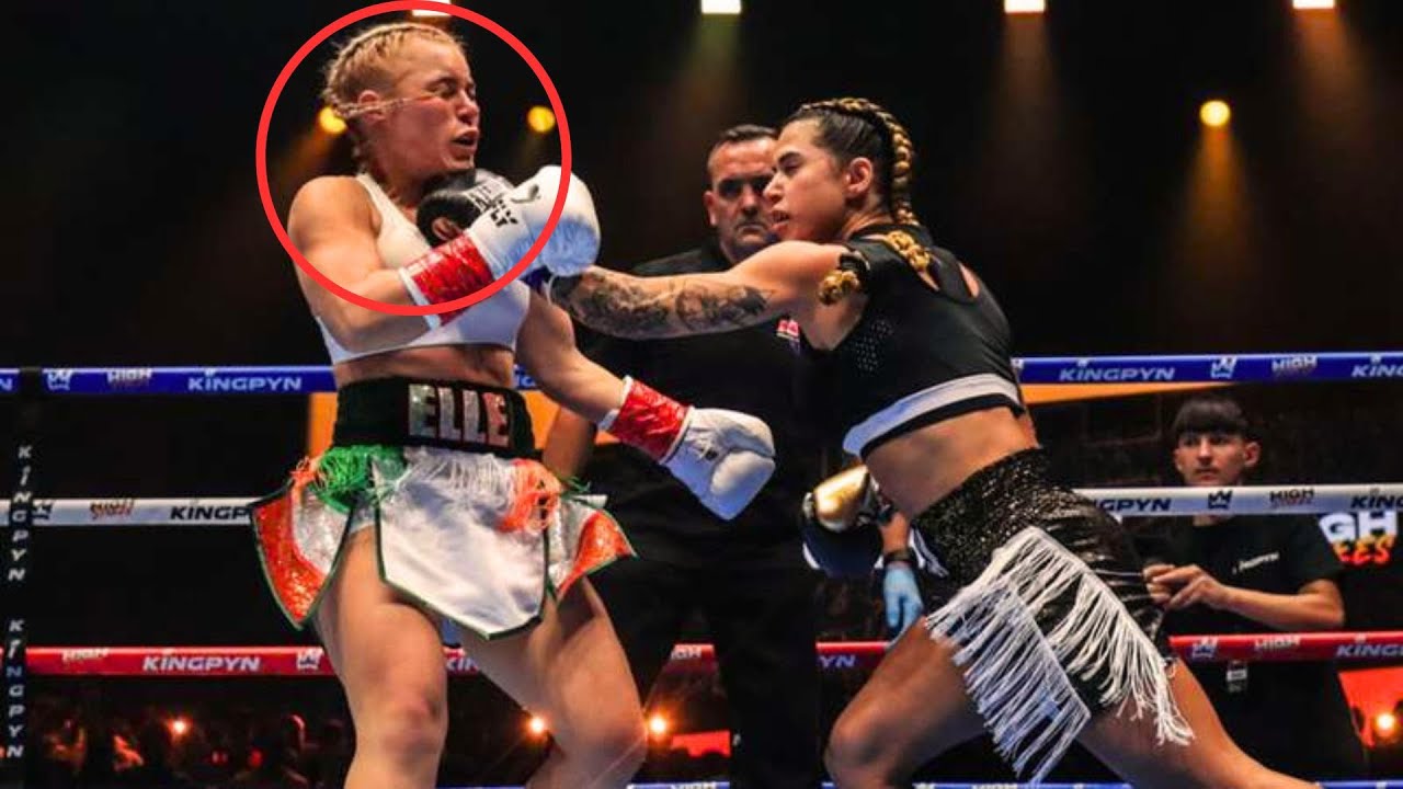 Elle Brooke (England) vs Jully Poca (Brazil)| FULL FIGHT | 4K, KNOCKOUT