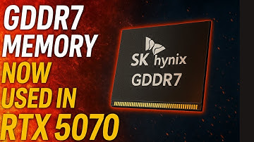 SK hynix GDDR7 Memory Now Used in RTX 5070 Graphics Cards.