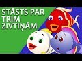 STĀSTS PAR TRIM ZIVTIŅĀM | Latvių pasaka | Bērnu multfilmas | Fairy Tale in Latvian