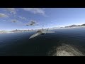 VTOL VR F-22 CARRIER LANDING 4K