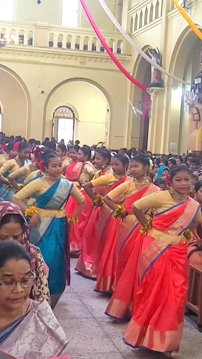 st. Mary's Cathedral Ranchi |hibbi hibbi dut sant song |viral trending shorts |mundari song |shorts