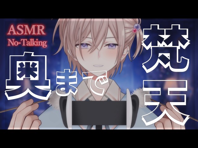 【耳かきASMR】音圧強め。耳たぶから鼓膜まで。梵天フルコースで耳の奥も手前も気持ちいい耳かき【耳かき/梵天/睡眠導入/ Ear Cleaning】 [声なし-No Talking]
