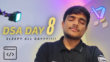 DSA Day 8 😪 All I do is NINNI + CODE || DnC and Recursion