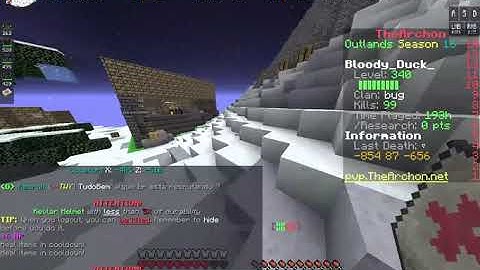 Nineew possible reach hacks on TheArchon Outlands