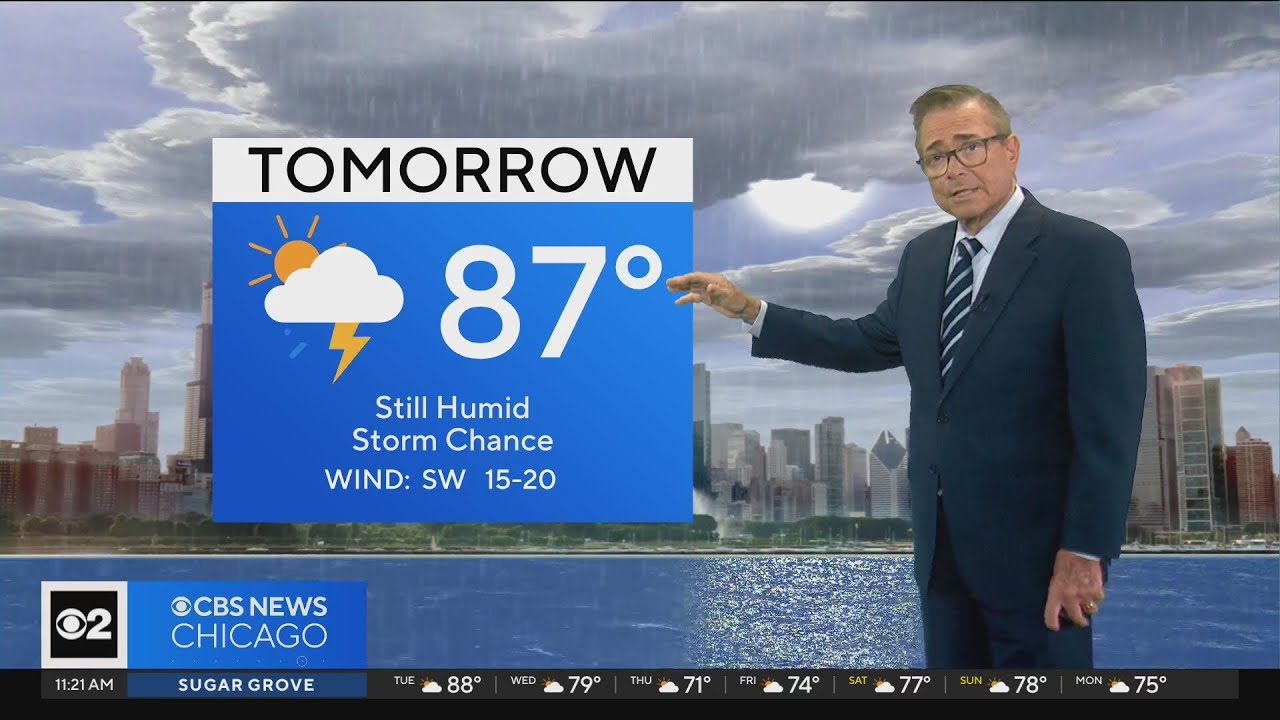 Chicago First Alert Weather: Rain on the way - YouTube