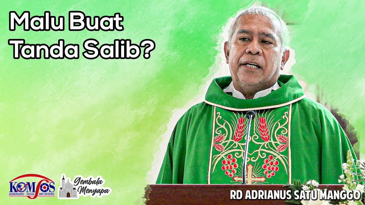 Pastor Manggo: Malu Buat Tanda Salib?