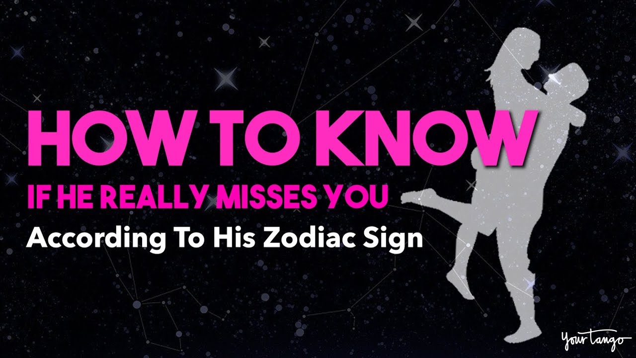 How to Know if He Misses You and Is Thinking About a Reunion