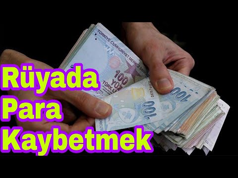 Video: Kaybedilen para ne anlama geliyor?