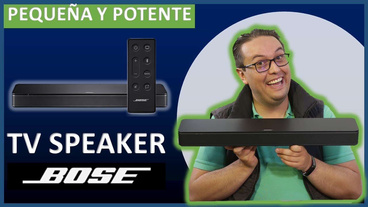 Análisis y opinión Bose TV Speaker: Barra de sonido compacta - TV