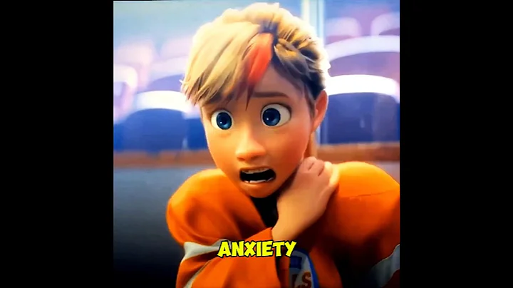 Riley's REAL-LIFE Anxiety Calming Technique in INSIDE OUT 2... #shorts