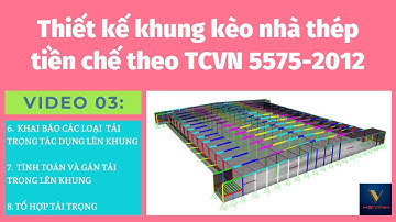 Khai báo các loại tải trọng-Tính toán và gán tải trọng-Tổ hợp tải trọng bằng phần mềm Sap 2000 #3