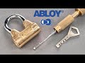 [1416] Retro-Cool Abloy Padlock Picked (Model 3020C)