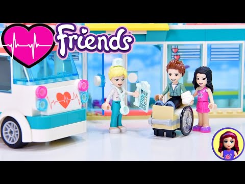 Lego Friends 41318 Heartlake Hospital Speed Build. 