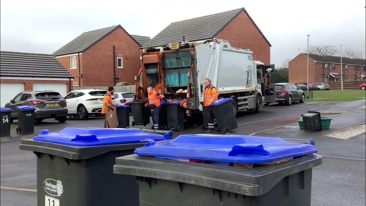 Blue bin collection YouTube