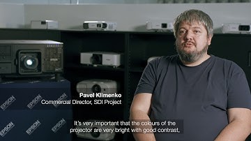 Epson projection maps Moscow Circle of Light festival