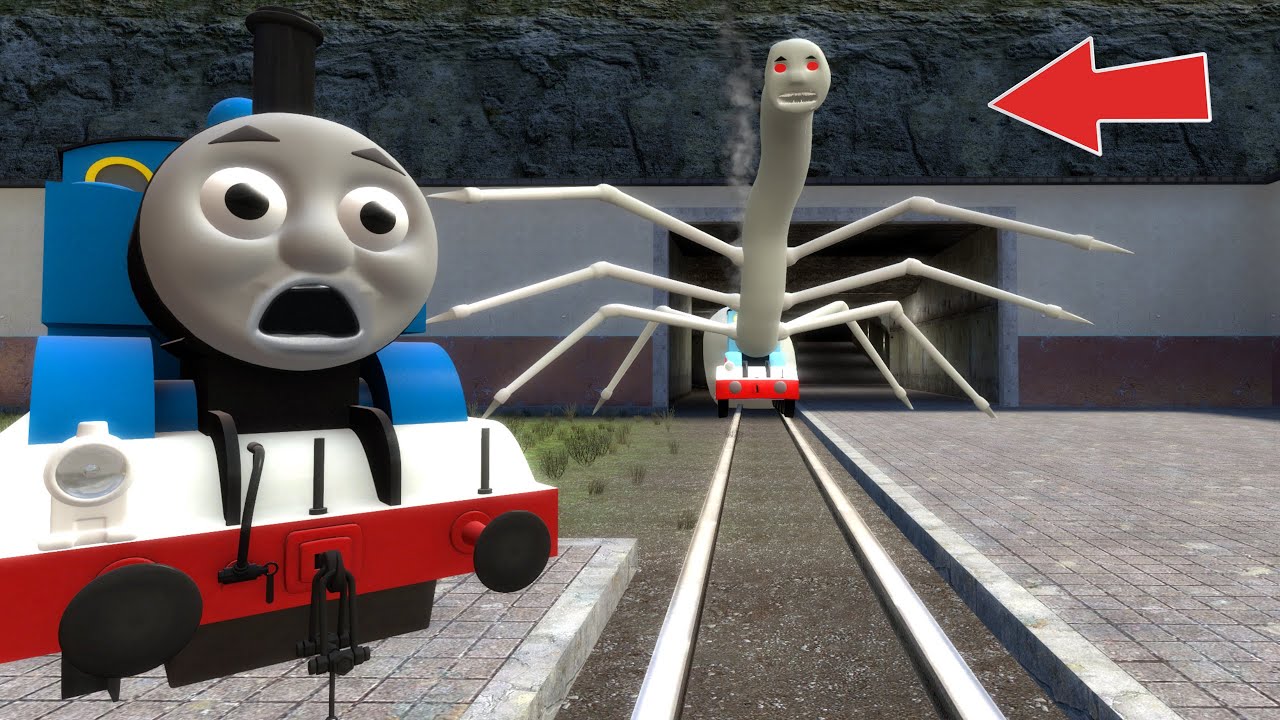 I Found Cursed Thomas The Train Attack in Garry's Mod