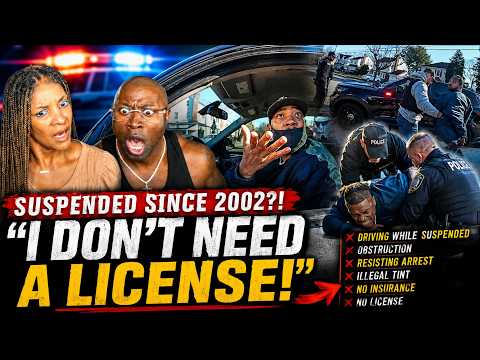ENTITLED Man THREATENS Cops After Driving Without a License for 23 YEARS!
