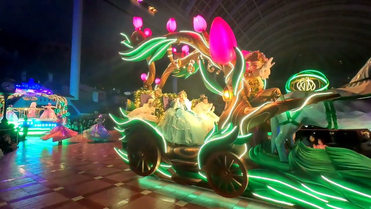 [4K] 롯데월드 어드벤처 월드오브 라이트 플영상 2026년2월21일 8시00분