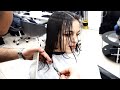 SHORT BOB HAIRCUT - LONG HAIR CUTTING | HAIRCUT TUTORIAL