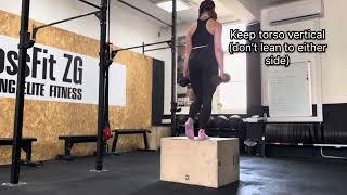 Step ups - Exercise library