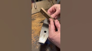 Making a bushcraft knife from an antique sawmill blade. (Part 2) #bushcraft #knife #handmade #shorts