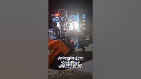 Hot press veneer dryer, core veneer drying machine, plywood machine