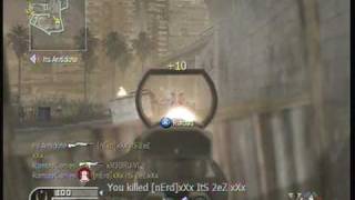CoD 4 7 piece in radar on GB match