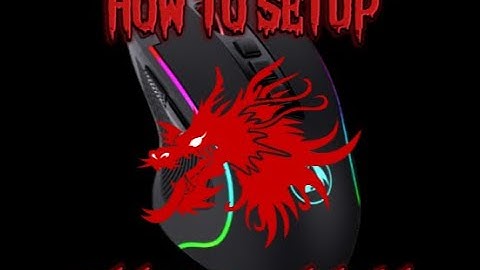 How to set up red dragon macro #macro #reddragon #mouse