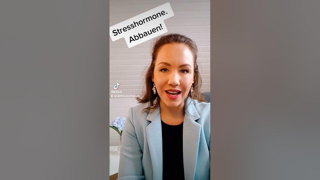 Stresshormone abbauen - YouTube
