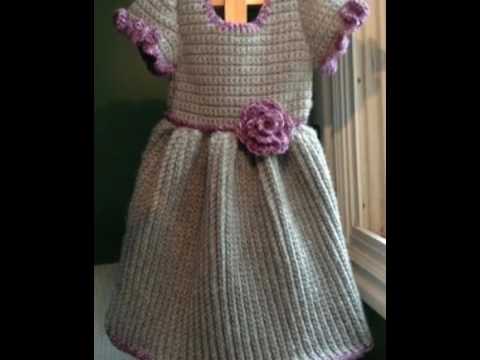 baby girl knitting frock