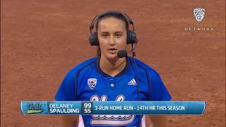 Delaney Spaulding Postgame Interview After a 5-for-5 Night