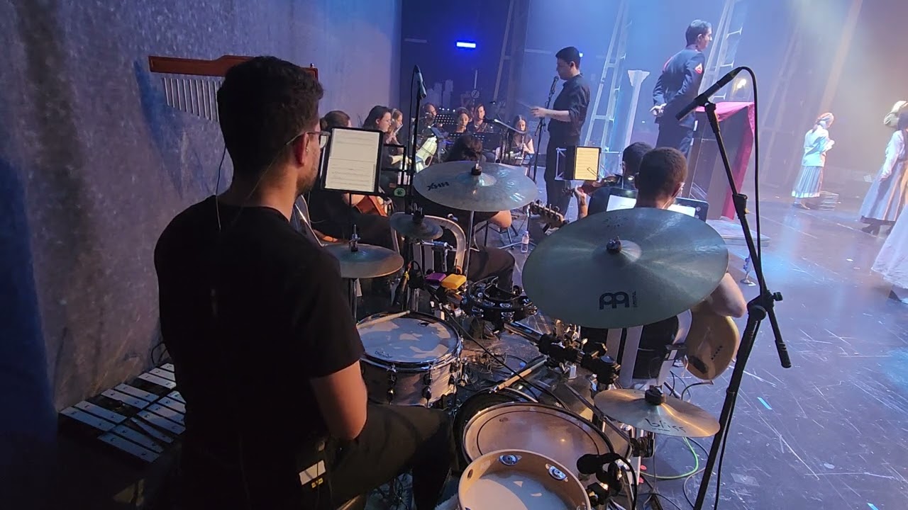 Anastasia The Musical - Act 1 Drum Cam
