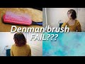 Denman Brush Trial: Can the Denman Work on Short Wavy Hair?