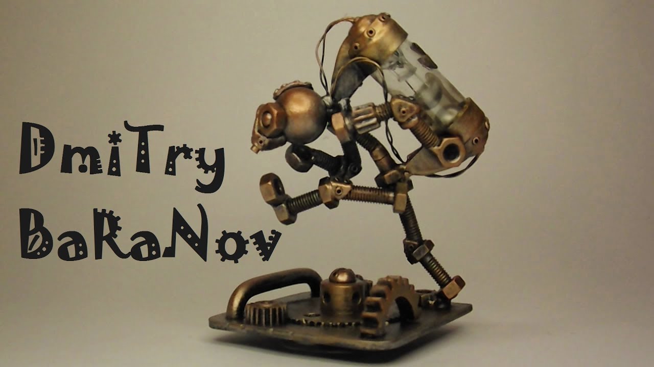 Тематические сувениры из болтов и гаек. - YouTube