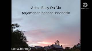 Adele - easy on me (lirik terjemahan)