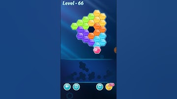 Block Hexa Puzzle Rainbow C Level 66 Walkthrough
