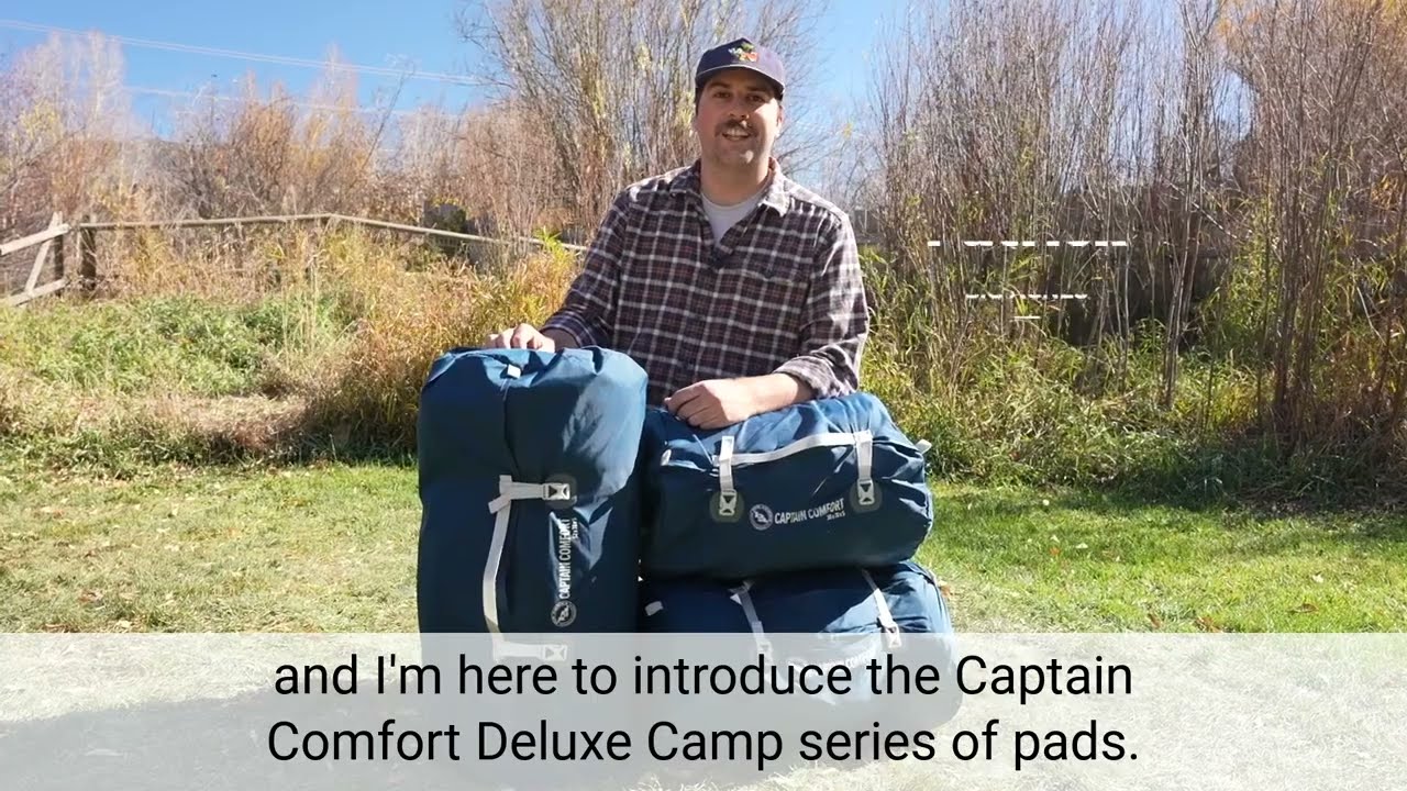 Preview of Big Agnes Captain Comfort Deluxe Camp Video