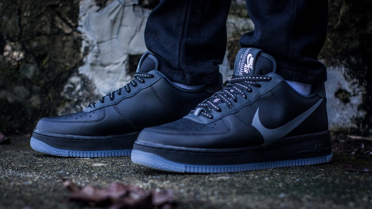 Nike Air Force 1 '07 LV8 3 (Black/Silver Lilac-Anthracite) Cinematic ...