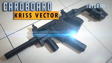 Homemade Cardboard Kriss Vector Tutorial