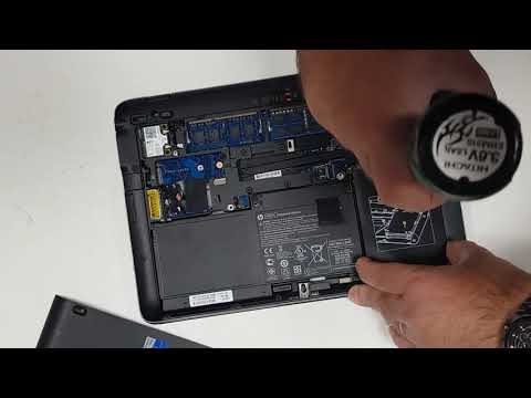 HP EliteBook 820 G1 Disassembly - How to change & upgrade RAM